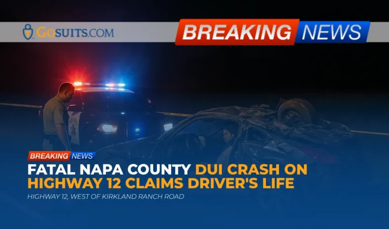Fatal Napa County DUI Crash on Highway 12 Claims Driver's Life
