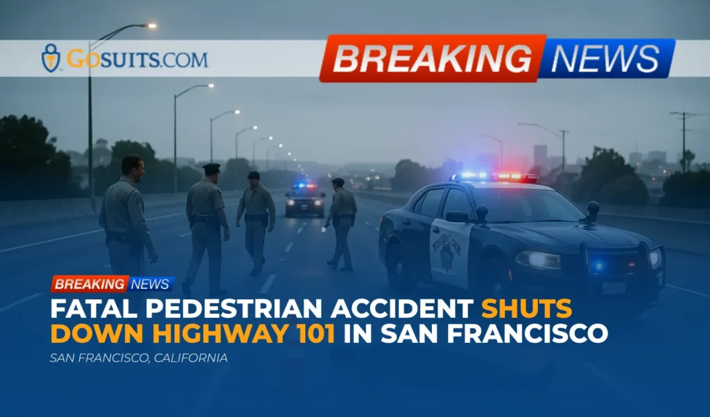 Fatal Pedestrian Accident Shuts Down Highway 101 in San Francisco