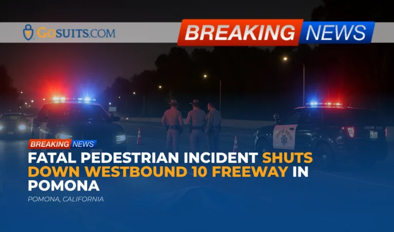 Fatal Pedestrian Incident Shuts Down Westbound 10 Freeway in Pomona