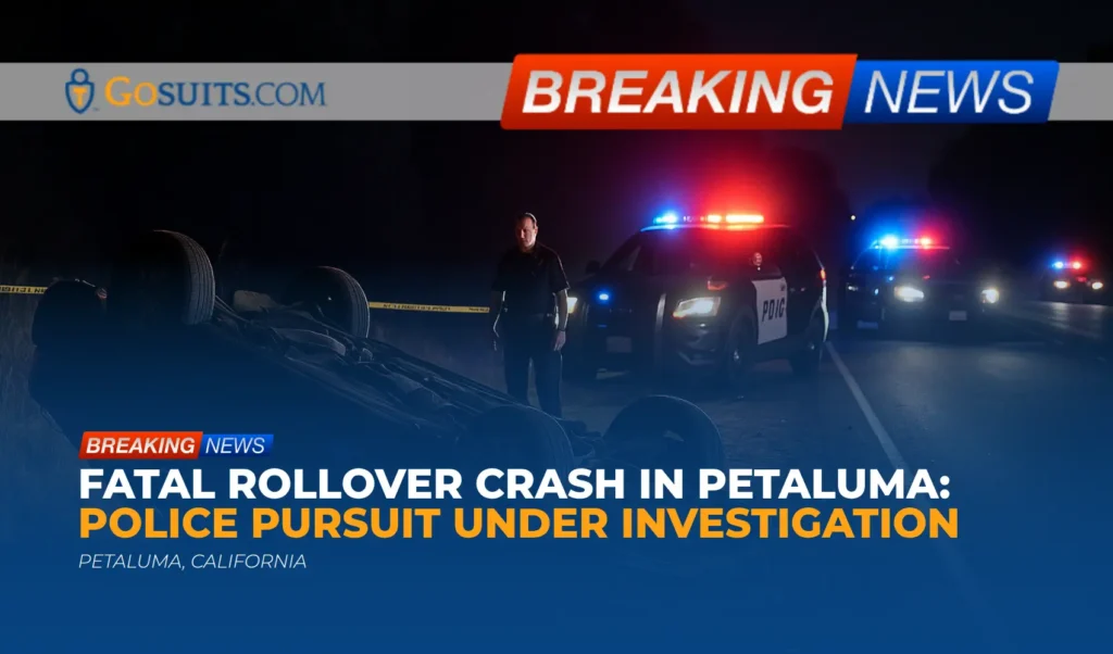 Fatal Rollover Crash in Petaluma: Police Pursuit Under Investigation