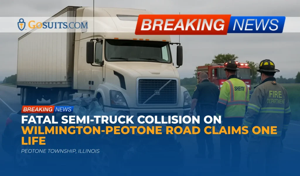 Fatal Semi-Truck Collision on Wilmington-Peotone Road Claims One Life