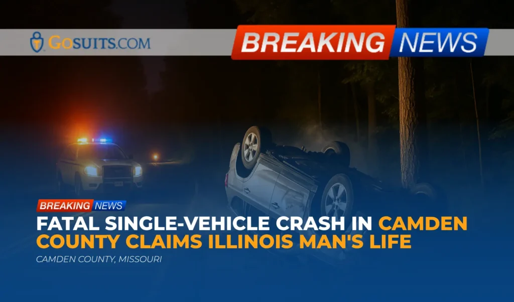 Fatal Single-Vehicle Crash in Camden County Claims Illinois Man's Life