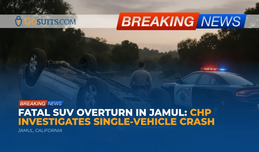 Fatal SUV Overturn in Jamul: CHP Investigates Single-Vehicle Crash