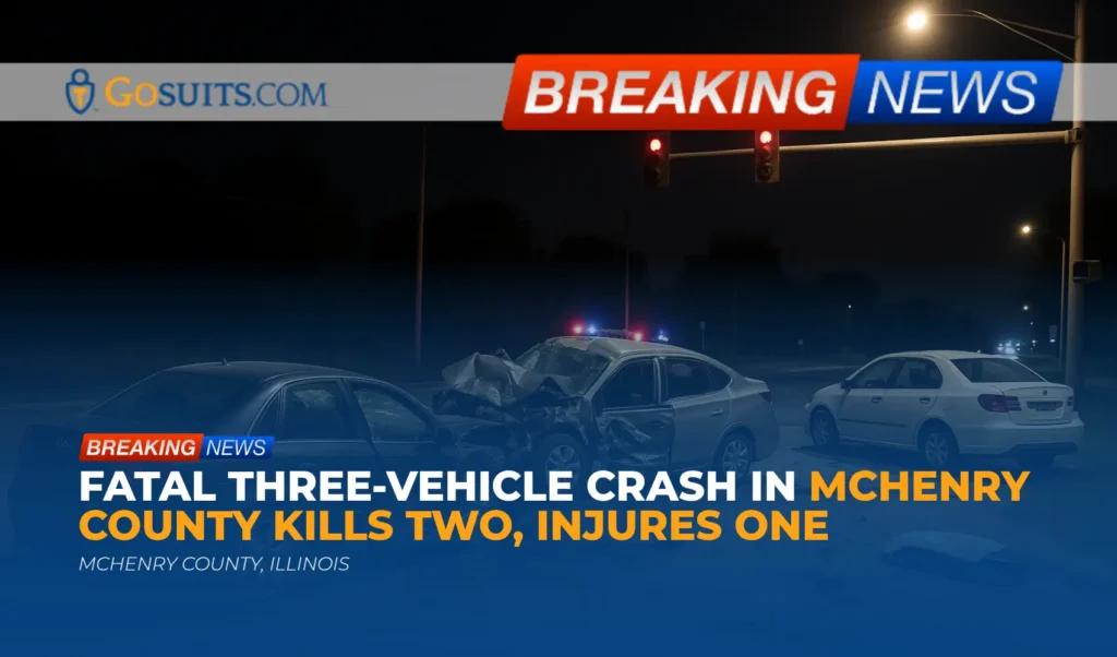 Fatal Three-Vehicle Crash in McHenry County Kills Two, Injures One
