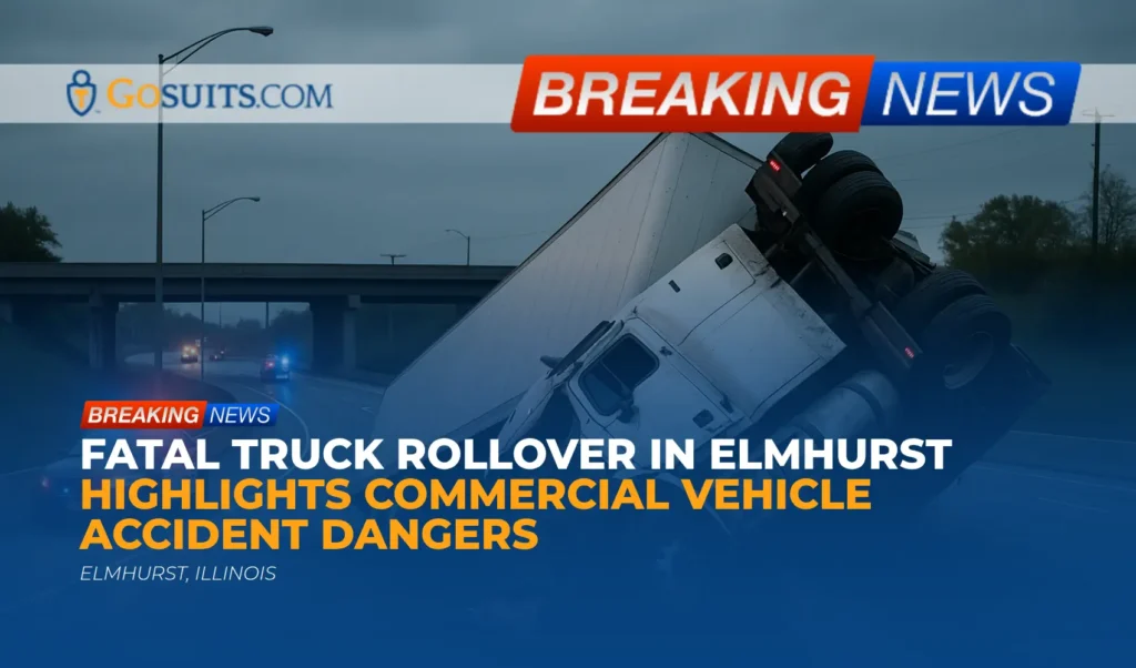 Fatal Truck Rollover in Elmhurst Highlights Commercial Vehicle Accident Dangers