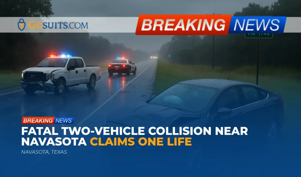 Fatal Two-Vehicle Collision Near Navasota Claims One Life