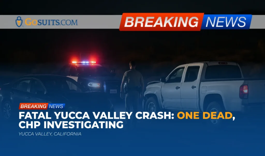 Fatal Yucca Valley Crash: One Dead, CHP Investigating