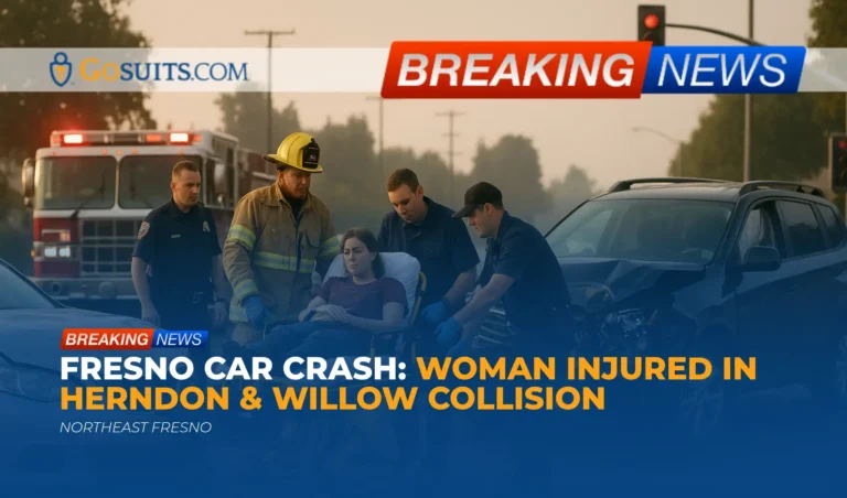 Fresno Car Crash: Woman Injured in Herndon & Willow Collision
