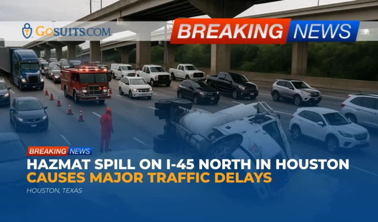 Hazmat Spill on I-45 North in Houston Causes Major Traffic Delays