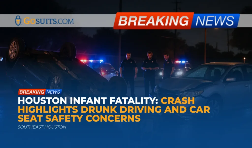 Houston Infant Fatality: Crash Highlights Drunk Driving and Car Seat Safety Concerns