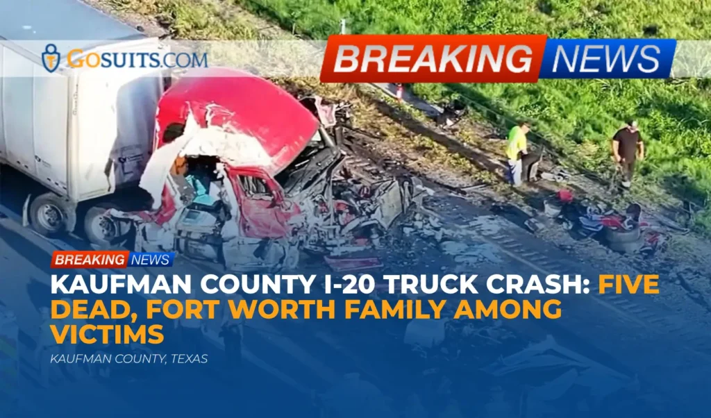 Kaufman County I-20 Truck Crash: Five Dead, Fort Worth Family Among Victims