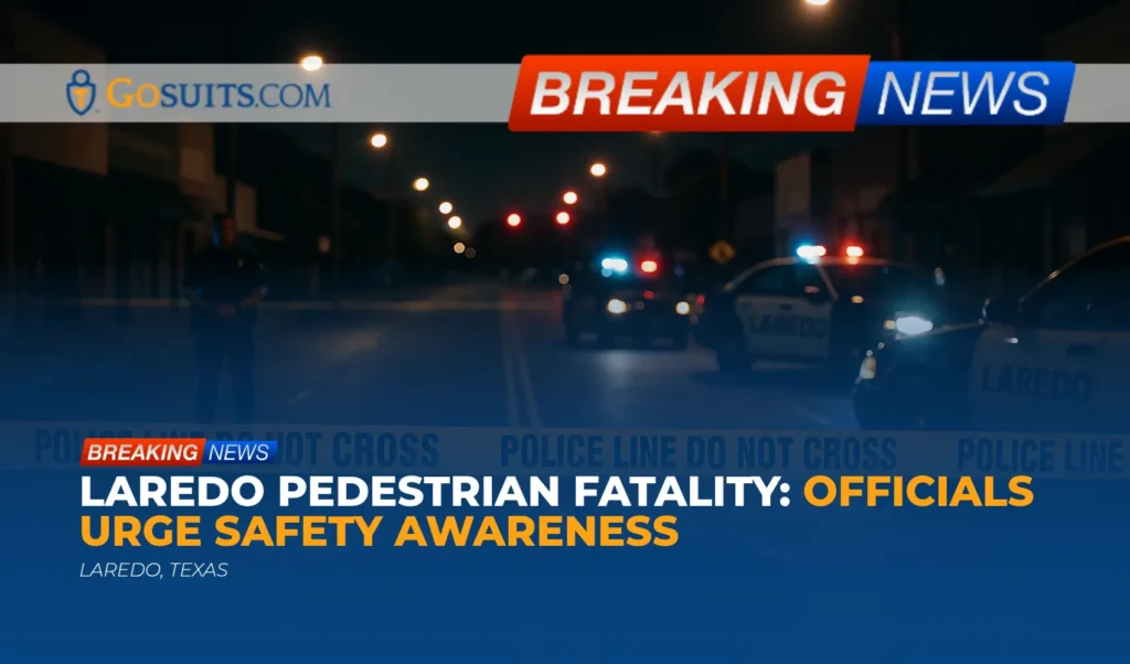 Laredo Pedestrian Fatality: Officials Urge Safety Awareness