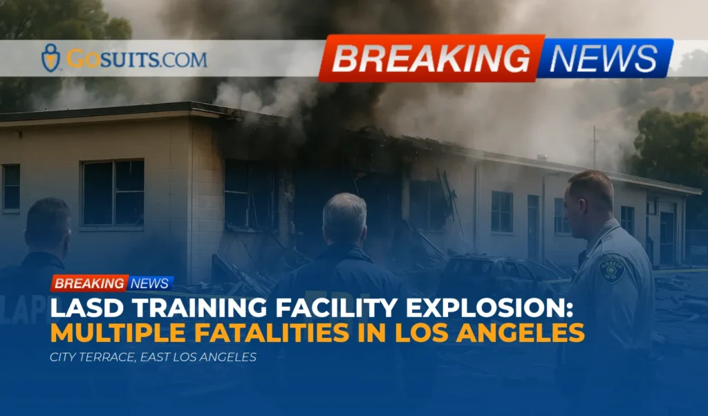LASD Training Facility Explosion: Multiple Fatalities in Los Angeles