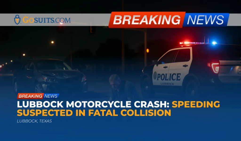Lubbock Motorcycle Crash: Speeding Suspected in Fatal Collision