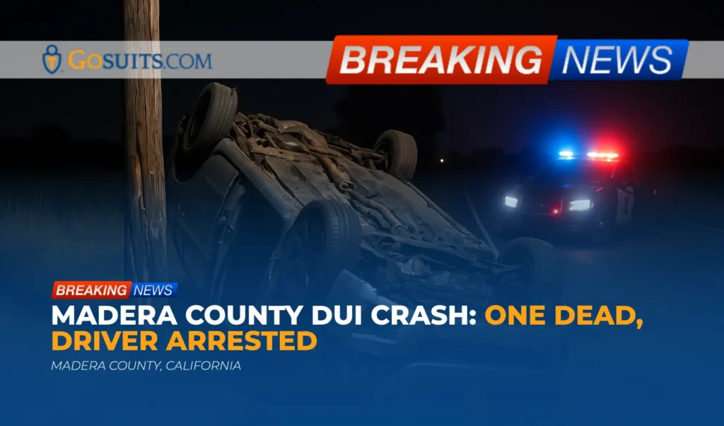 Madera County DUI Crash: One Dead, Driver Arrested