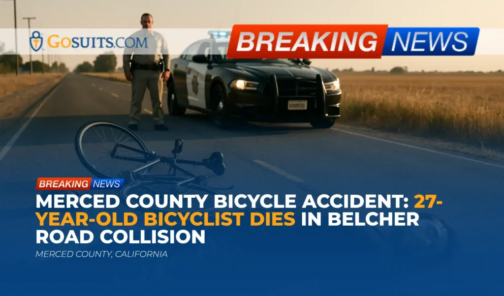 Merced County Bicycle Accident: 27-Year-Old Bicyclist Dies in Belcher Road Collision