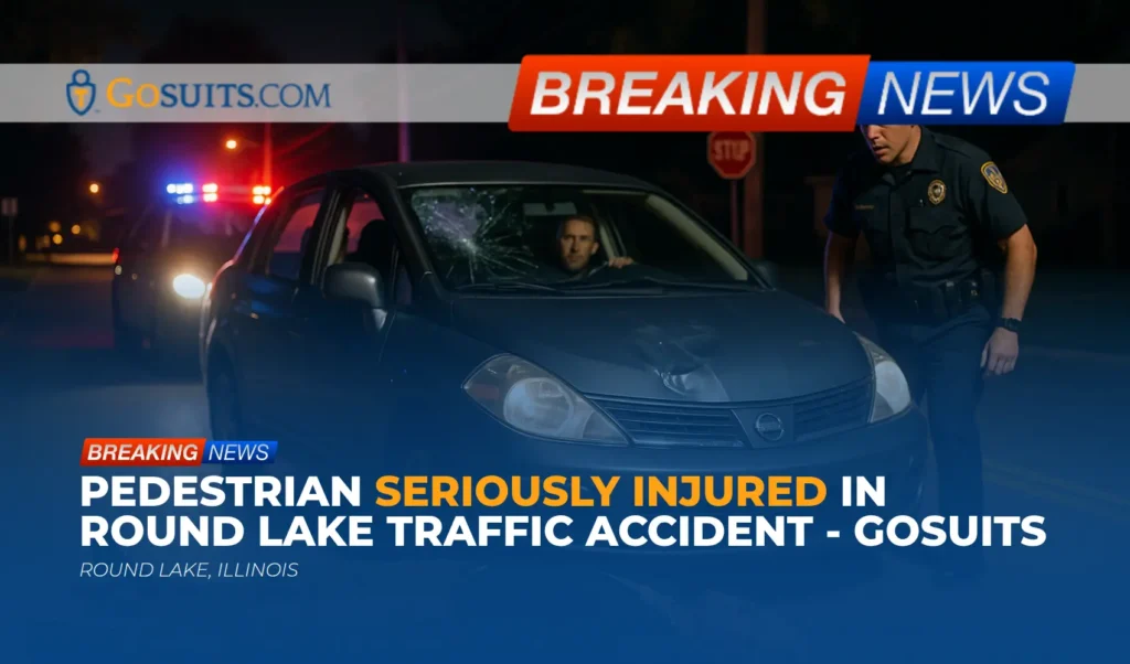 Pedestrian Seriously Injured in Round Lake Traffic Accident - GoSuits