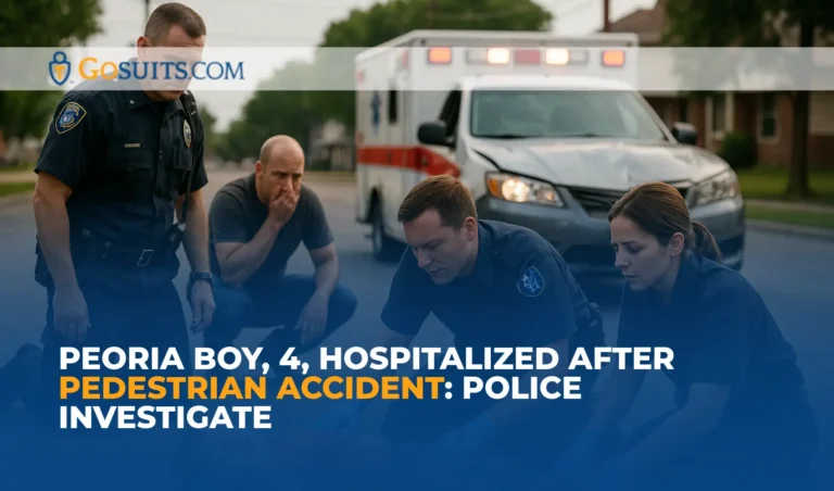 Peoria Boy, 4, Hospitalized After Pedestrian Accident: Police Investigate
