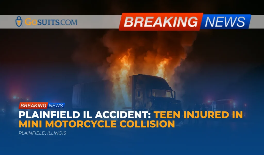 Plainfield IL Accident: Teen Injured in Mini Motorcycle Collision
