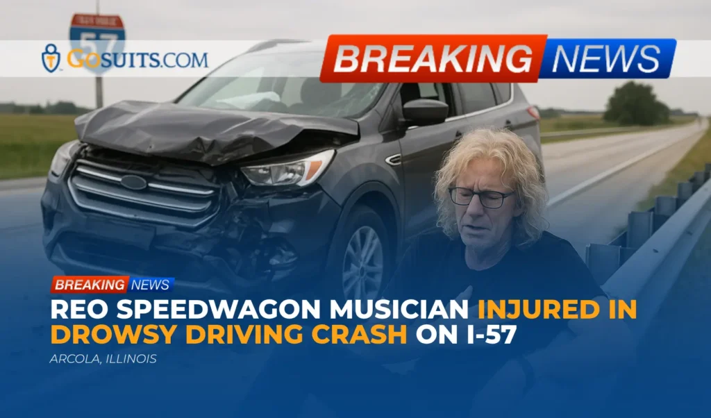 REO Speedwagon Musician Injured in Drowsy Driving Crash on I-57