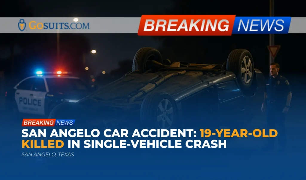 San Angelo Car Accident: 19-Year-Old Killed in Single-Vehicle Crash
