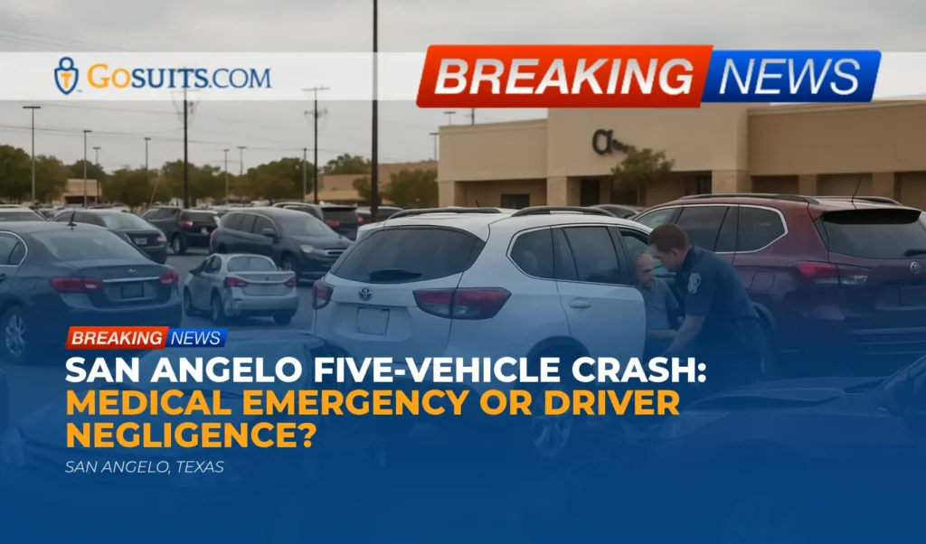 San Angelo Five-Vehicle Crash: Medical Emergency or Driver Negligence?