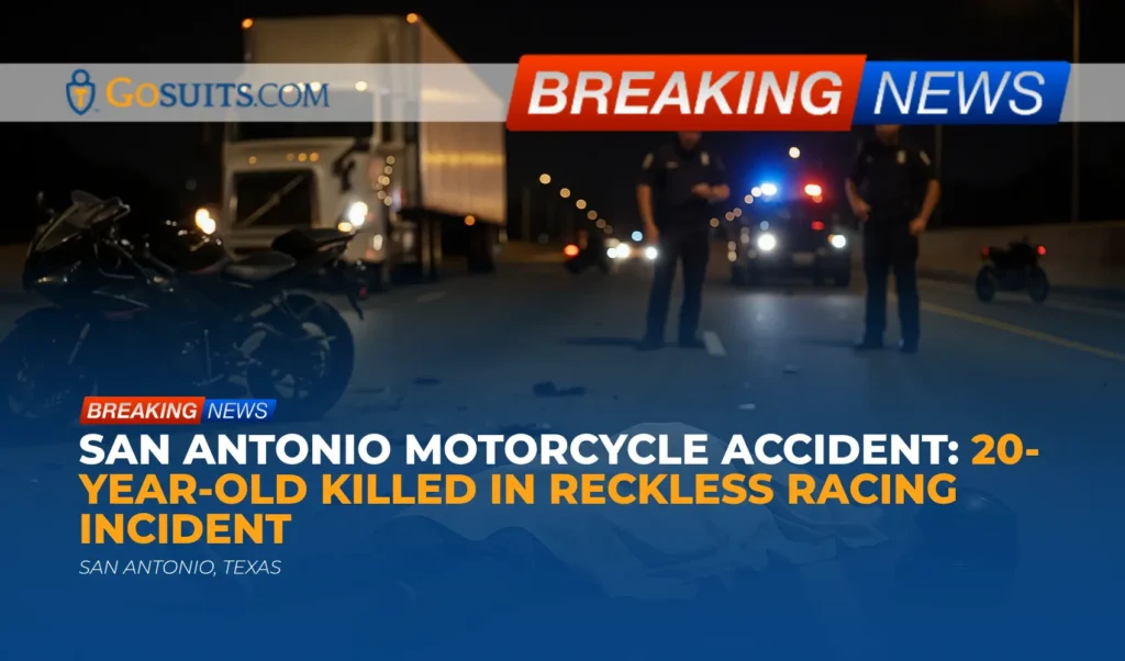 San Antonio Motorcycle Accident: 20-Year-Old Killed in Reckless Racing Incident