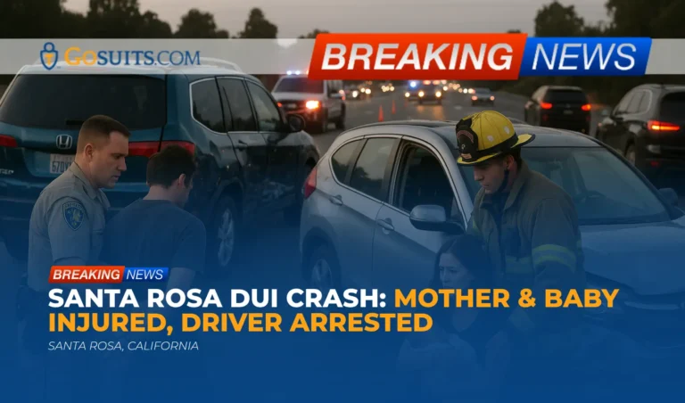 Santa Rosa DUI Crash: Mother & Baby Injured, Driver Arrested