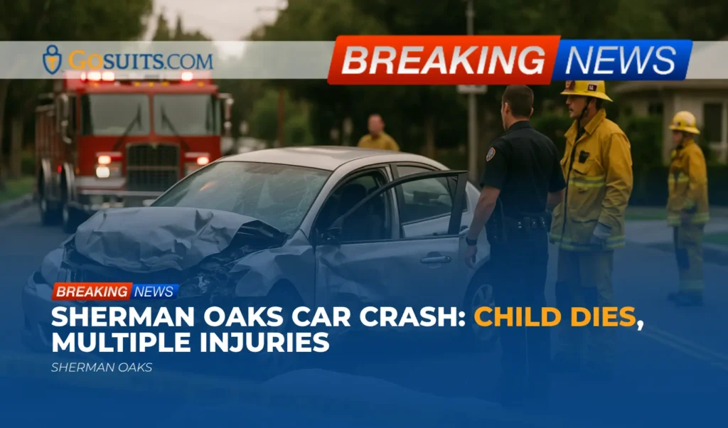 Sherman Oaks Car Crash: Child Dies, Multiple Injuries