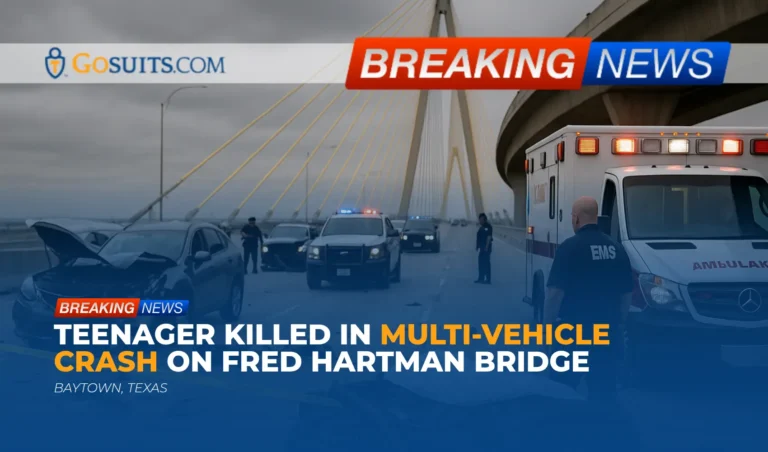 Teenager Killed in Multi-Vehicle Crash on Fred Hartman Bridge