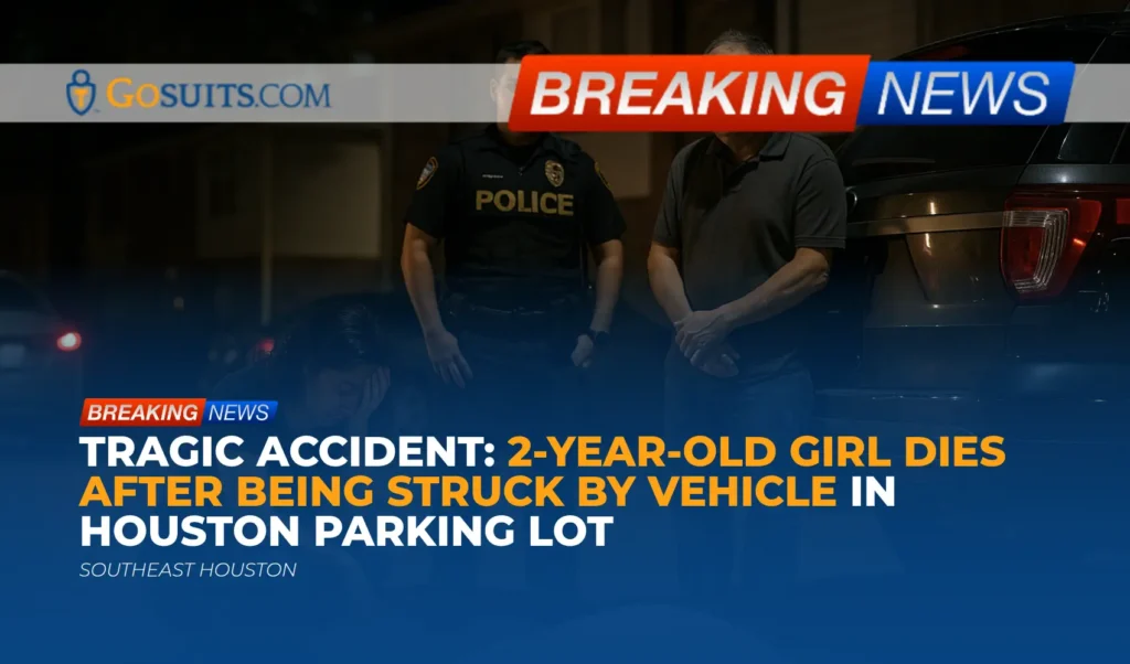 Tragic Accident: 2-Year-Old Girl Dies After Being Struck by Vehicle in Houston Parking Lot