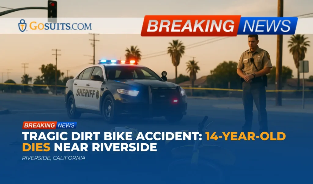 Tragic Dirt Bike Accident: 14-Year-Old Dies Near Riverside