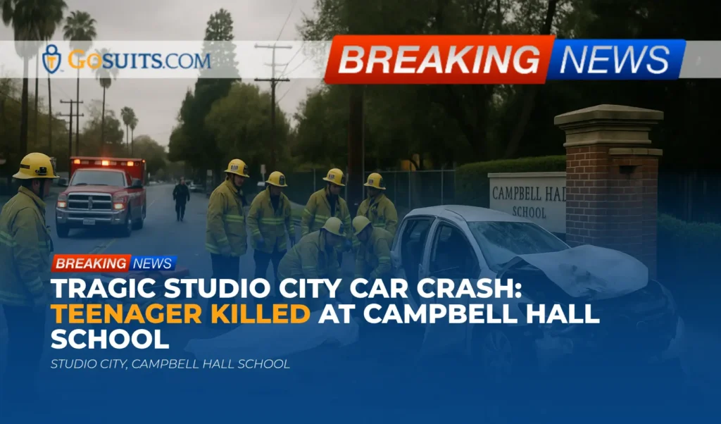 Tragic Studio City Car Crash: Teenager Killed at Campbell Hall School