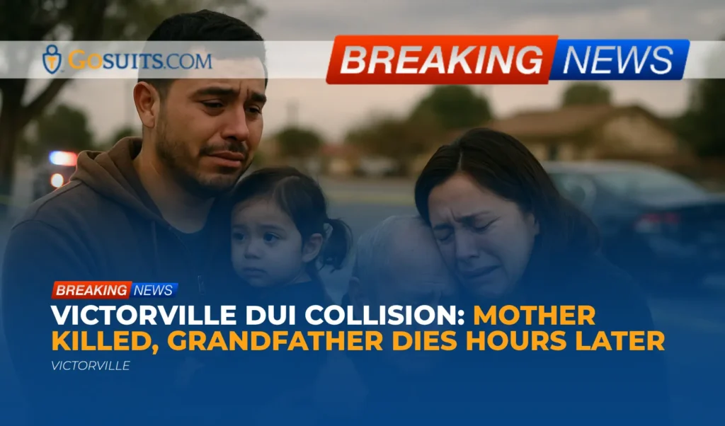 Victorville DUI Collision: Mother Killed, Grandfather Dies Hours Later
