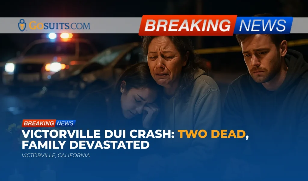 Victorville DUI Crash: Two Dead, Family Devastated