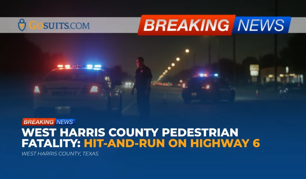 West Harris County Pedestrian Fatality: Hit-and-Run on Highway 6