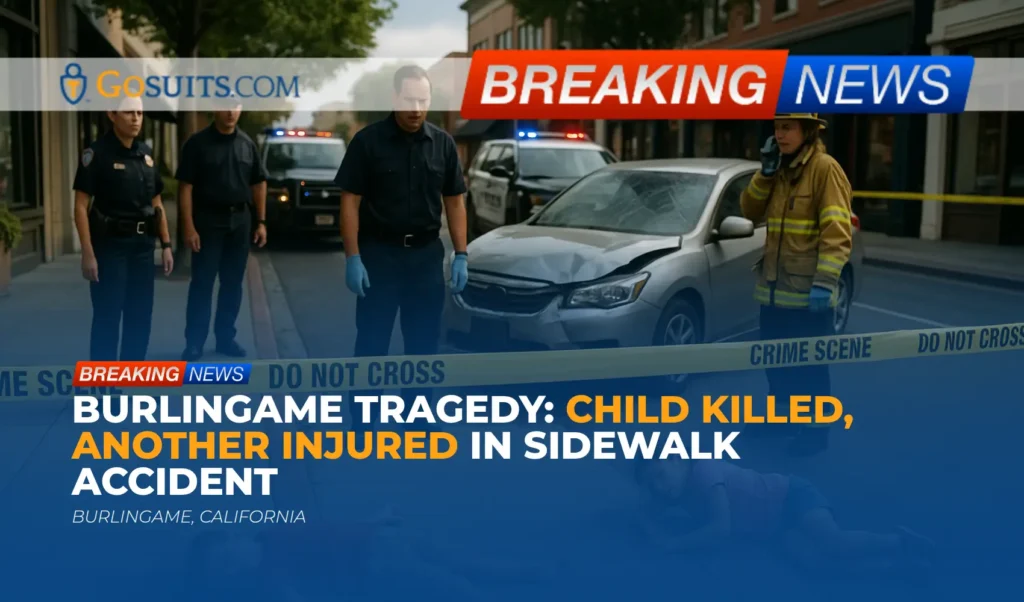 Burlingame Tragedy: Child Killed, Another Injured in Sidewalk Accident
