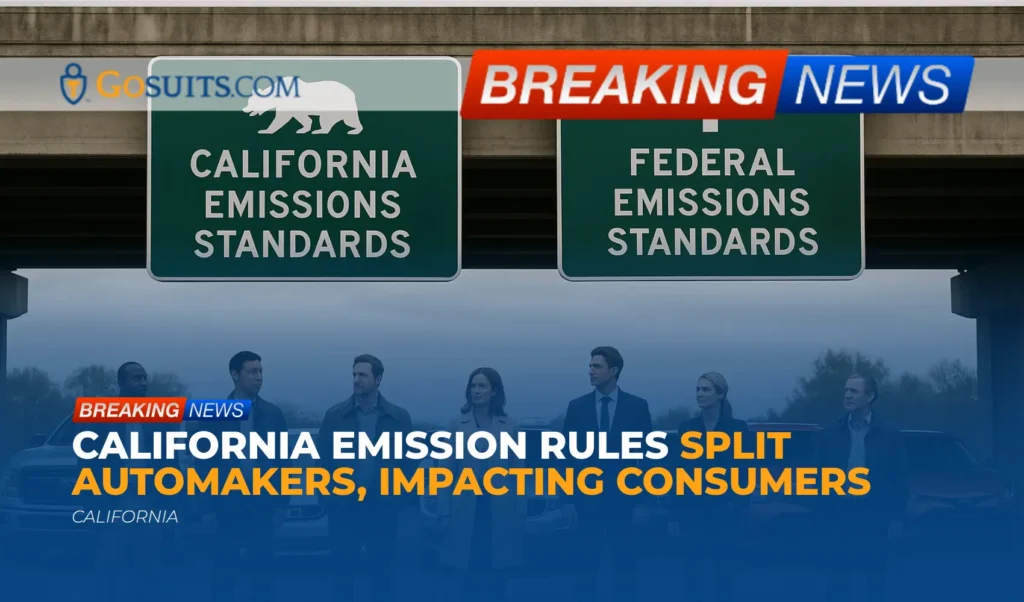 California Emission Rules Split Automakers, Impacting Consumers