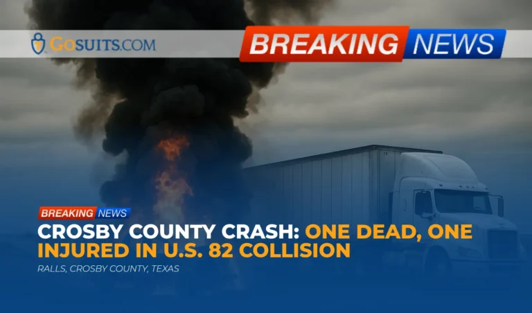 Crosby County Crash: One Dead, One Injured in U.S. 82 Collision