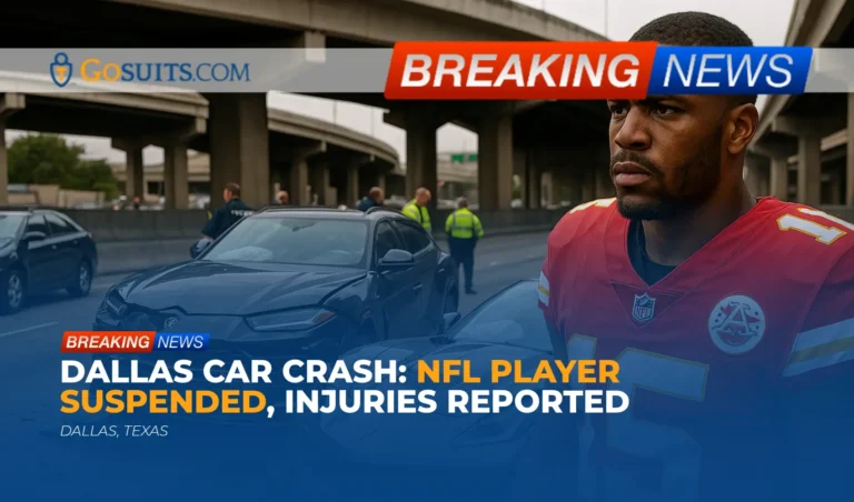 Dallas Car Crash: NFL Player Suspended, Injuries Reported