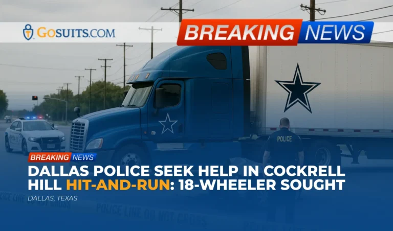 Dallas Police Seek Help in Cockrell Hill Hit-and-Run: 18-Wheeler Sought
