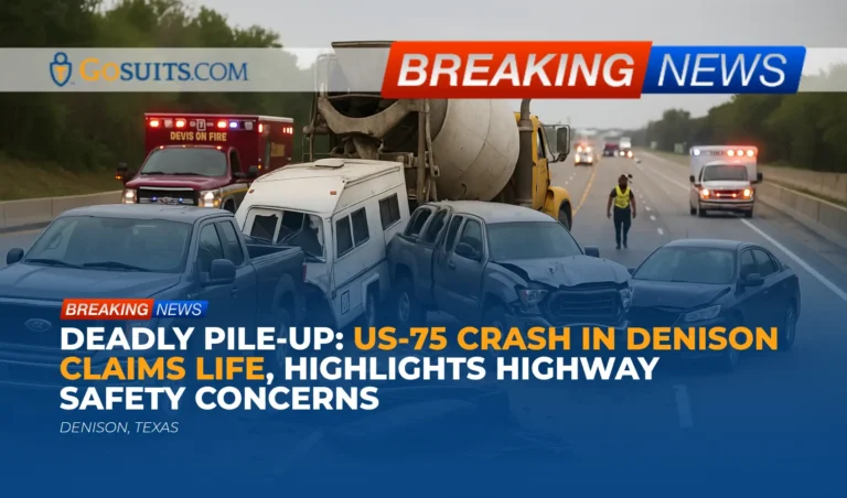 Deadly Pile-Up: US-75 Crash in Denison Claims Life, Highlights Highway Safety Concerns