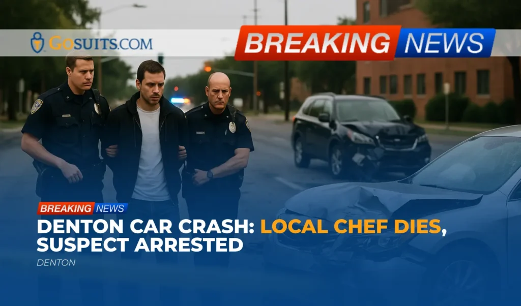 Denton Car Crash: Local Chef Dies, Suspect Arrested