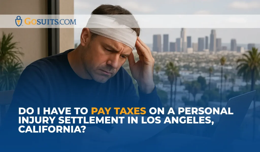 Do I Have to Pay Taxes on a Personal Injury Settlement in Los Angeles, California?