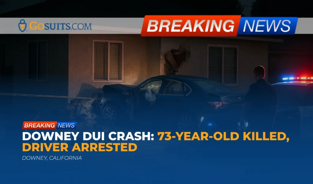 Downey DUI Crash: 73-Year-Old Killed, Driver Arrested