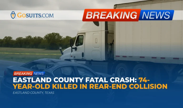 Eastland County Fatal Crash: 74-Year-Old Killed in Rear-End Collision