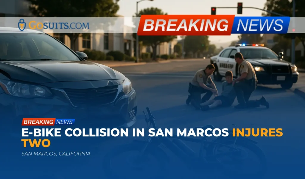 E-Bike Collision in San Marcos Injures Two