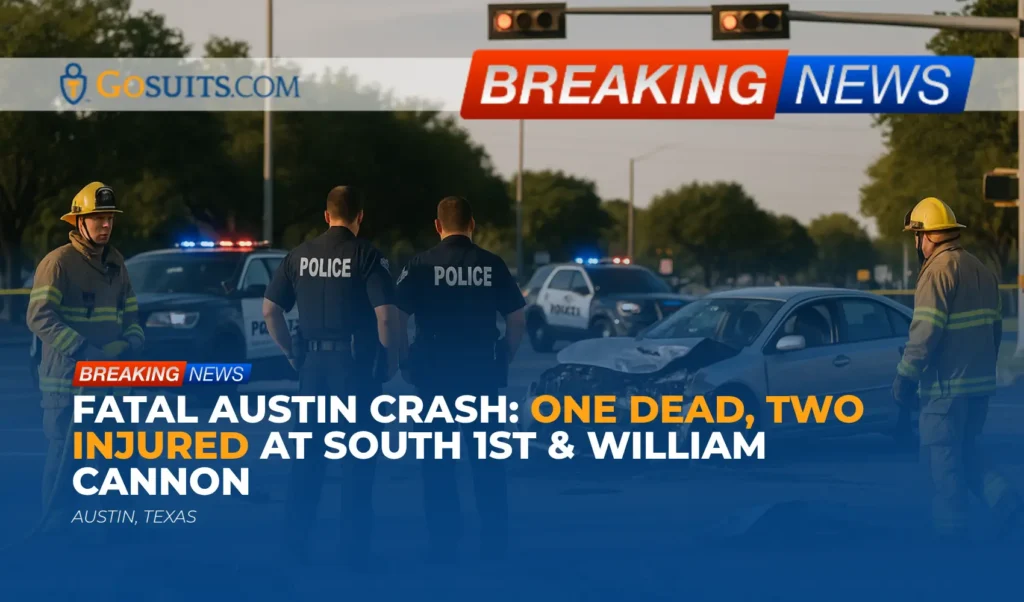 Fatal Austin Crash: One Dead, Two Injured at South 1st & William Cannon