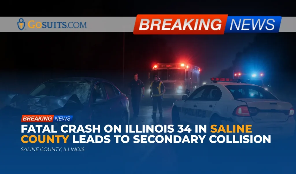 Fatal Crash on Illinois 34 in Saline County Leads to Secondary Collision