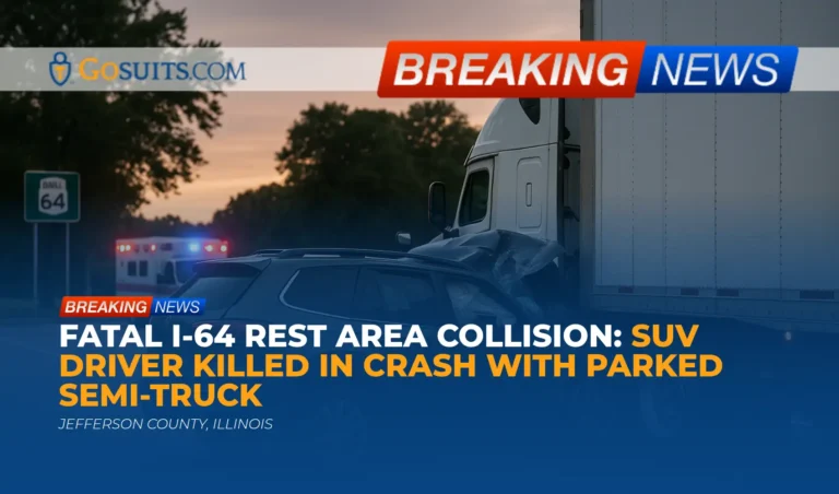 Fatal I-64 Rest Area Collision: SUV Driver Killed in Crash with Parked Semi-Truck